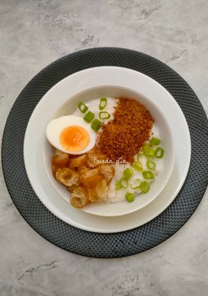 Foto resep Bubur Nasi Sat Set (Nasi sisa)