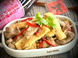 豆皮炒肉 / 家常菜