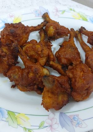 A picture of Chicken lollipops.