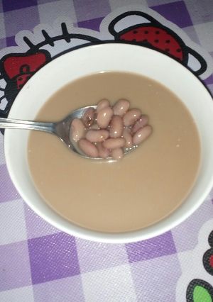 Foto resep Bubur kacang merah susu