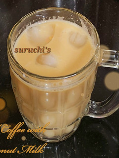 A picture of Cold Coffee with Coconut Milk.