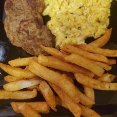 A picture of My American breakfast.