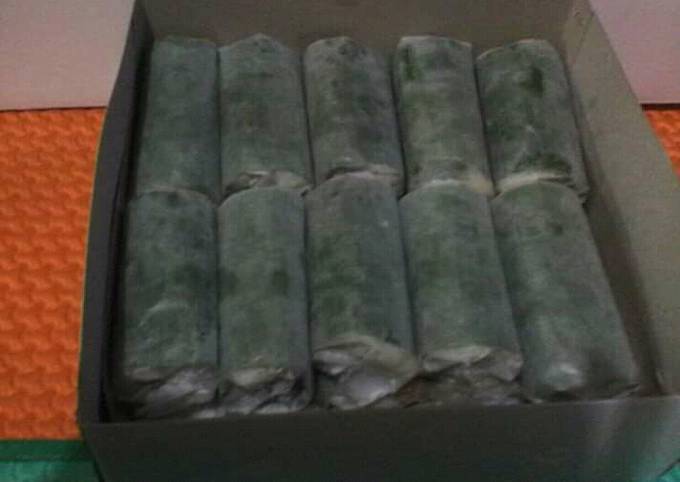 Lemper ayam praktis