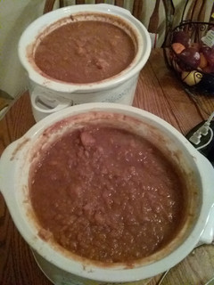 A picture of Slow Cooker Applesauce (for freezer storage).