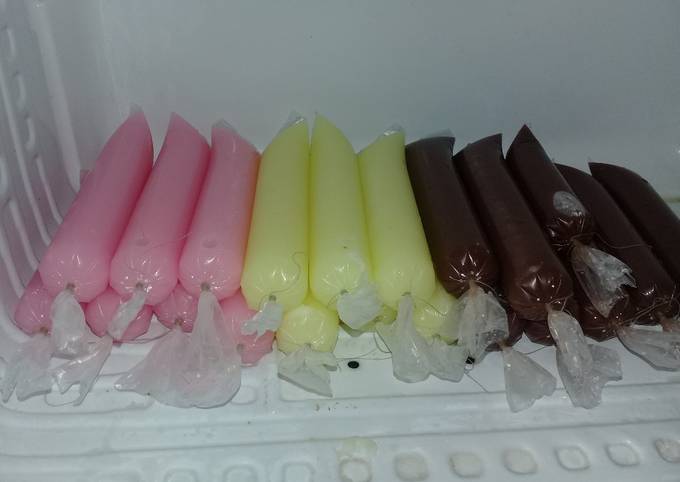 Resep Es Lilin Pop ice enak dan mudah oleh RismaWati - Cookpad