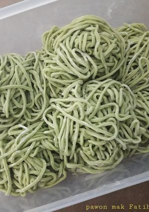 Foto resep Mie Hijau Homemade