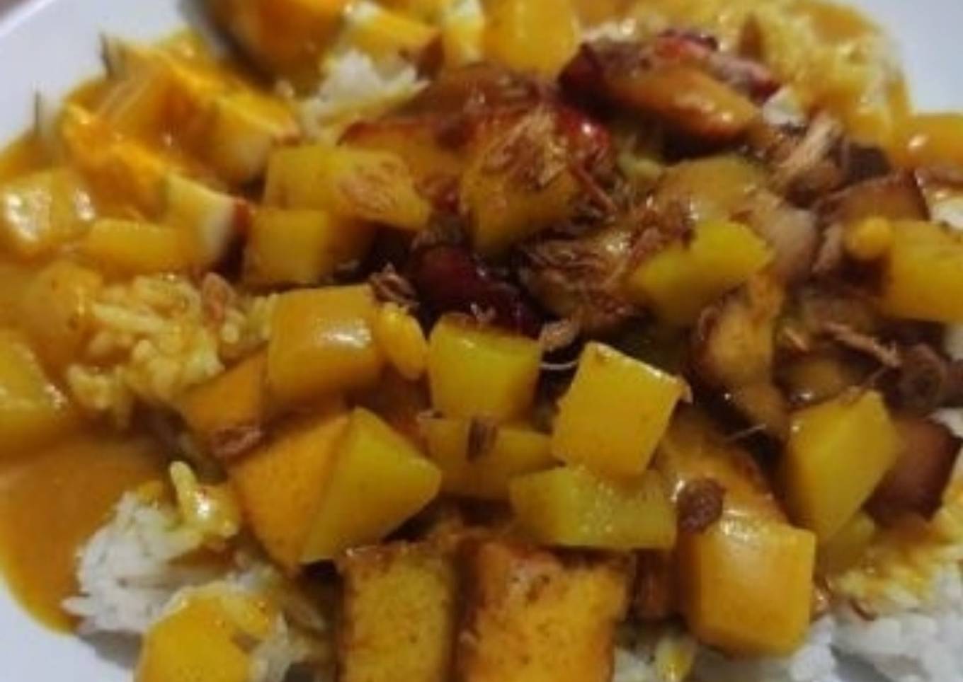Nasi kari Bagan/Kari Peng