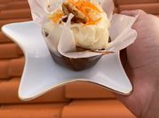 Una foto de muffins con harina de trigo
