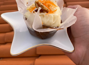 Una foto de Cupcakes de zanahoria 🥕🧁