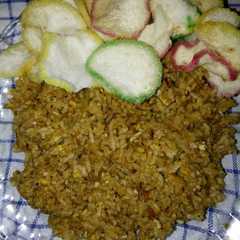 A picture of Nasi Goreng Sambal Trasi.