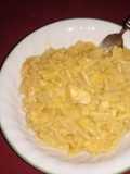Cheesy chicken Mac in