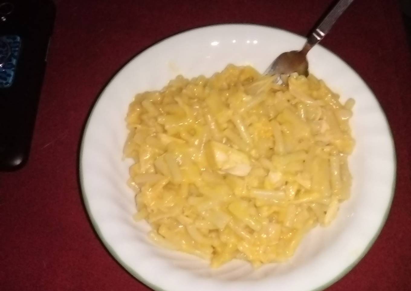 Macaroni with chicken Ö‡ cheese