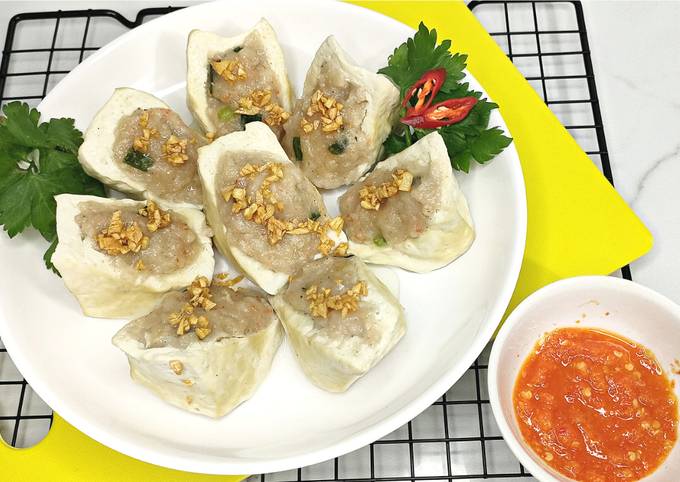 Resep Tahu Kukus Isi Udang Oleh Renny Phink Cookpad