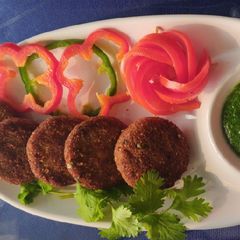 A picture of Cheese stuff Soyabean Tikki.