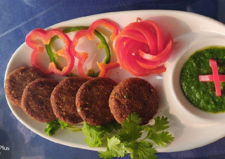 Recipe of Quick Cheese stuff Soyabean Tikki