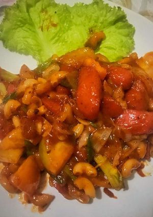 Foto resep Macaroni sosis asam manis