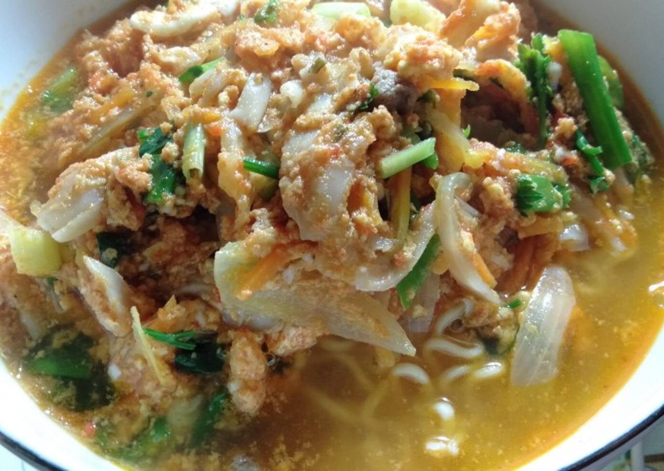 Kreasi indomie rasa soto Padang