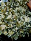Habichuelas verdes con huevo