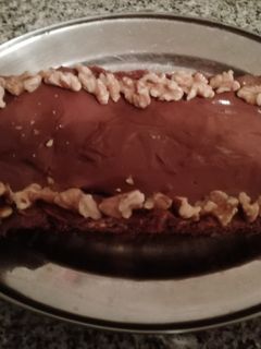 Una foto de Tarta de galletas con chocolate