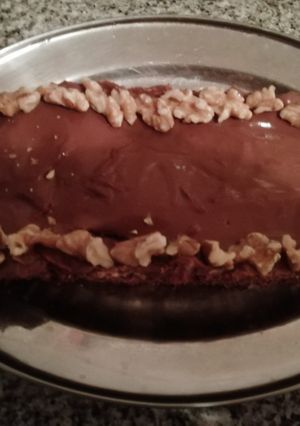 Una foto de Tarta de galletas con chocolate