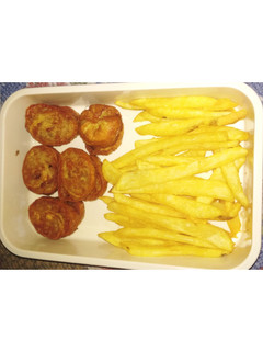 Foto resep Chicken Egg Roll ala HokBen + French fries