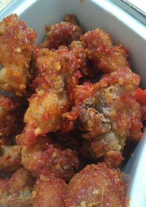 Foto resep Ayam crispy bumbu sambal