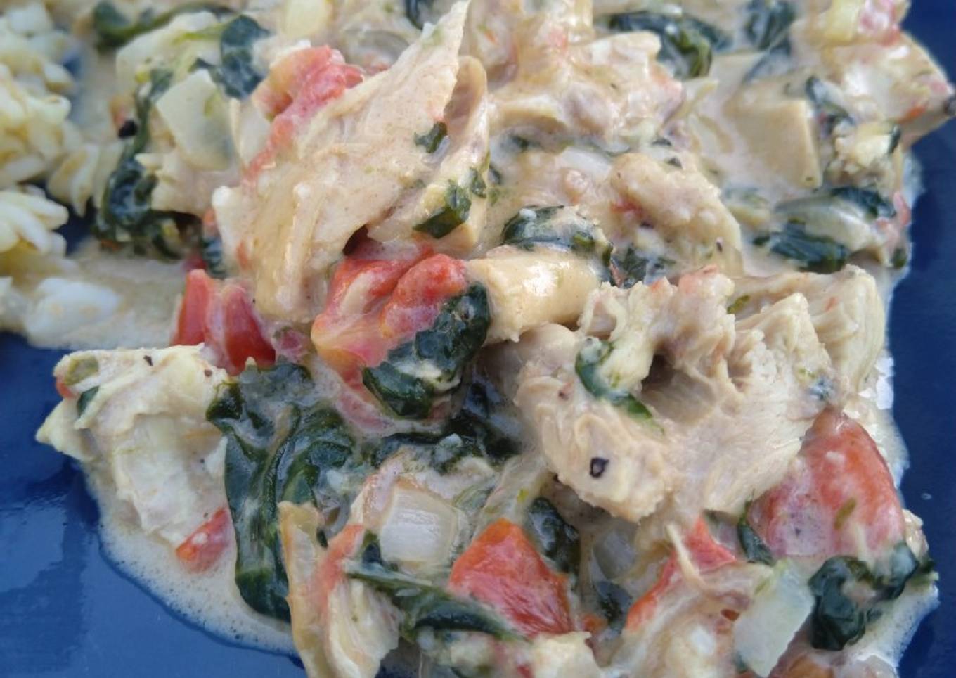 Dinde épinard et tomate