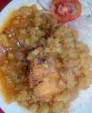 Carapulcra con pollo