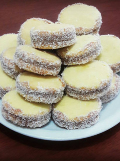 Una foto de Alfajores de Maizena