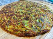 Una foto de tortilla de esparragos