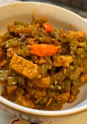 Foto resep Tumis Pare Tempe