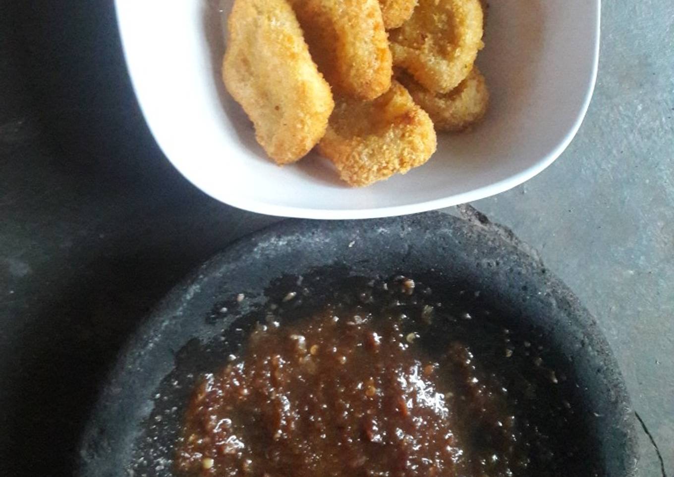 Sambal Cocol Gula Jawa (Gula Merah)