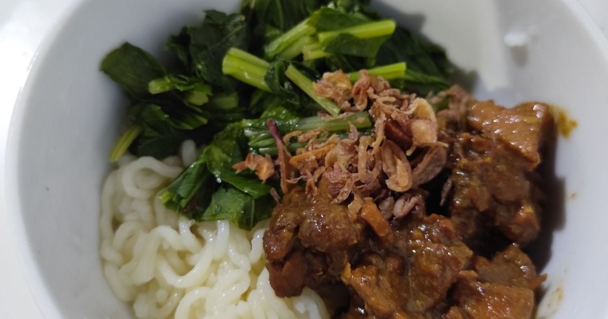 Mie Ayam Gluten Free