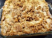 A picture of yellow cake mix
