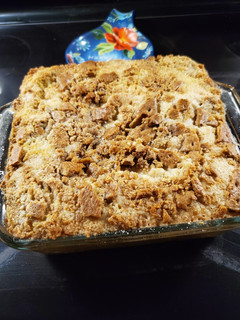 A picture of Pumpkin Dump Cake.