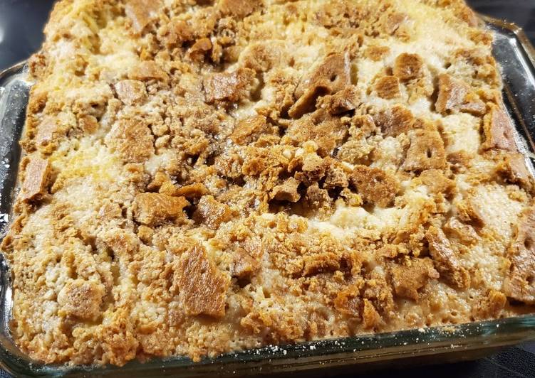 Steps to Prepare Homemade Pumpkin Dump Cake