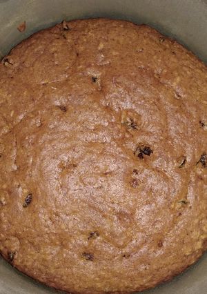 A picture of Eggless buttermilk fruitcake#4wkschallenge.