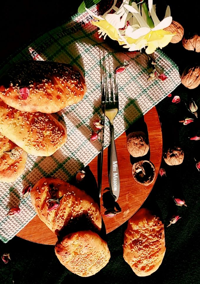 عکسی از دستور نان صبحانه ترکی