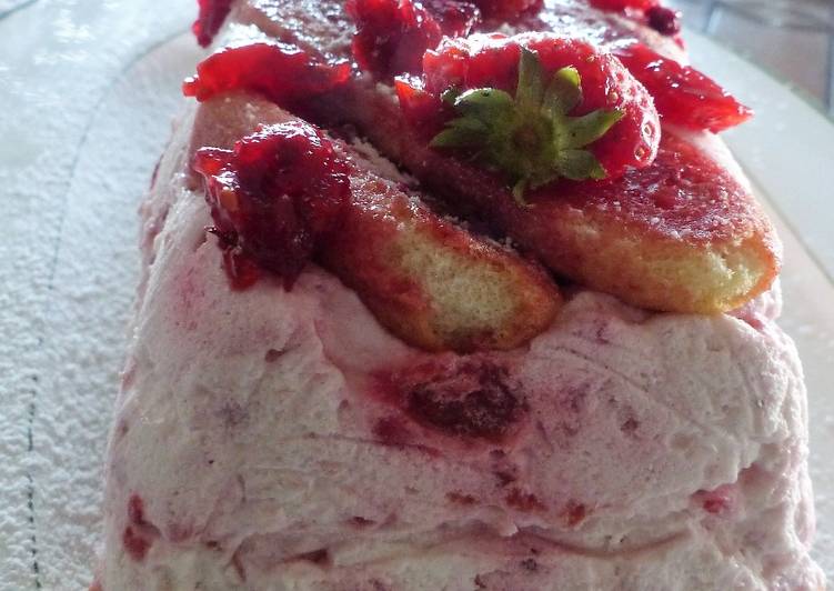 Les 9 Meilleures Recettes de Cake-charlotte aux fraises