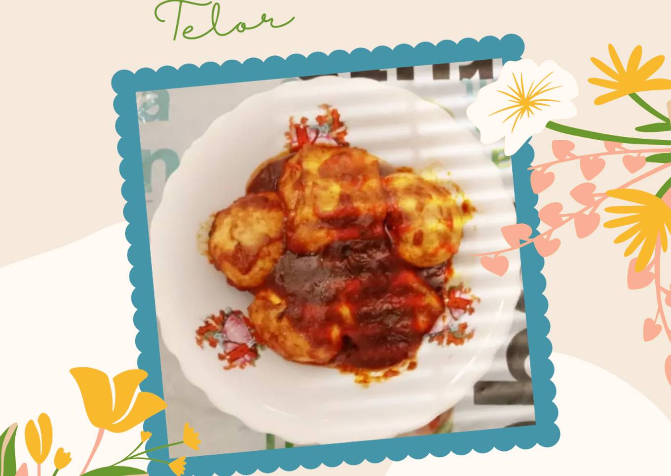 Balado Tahu Telur