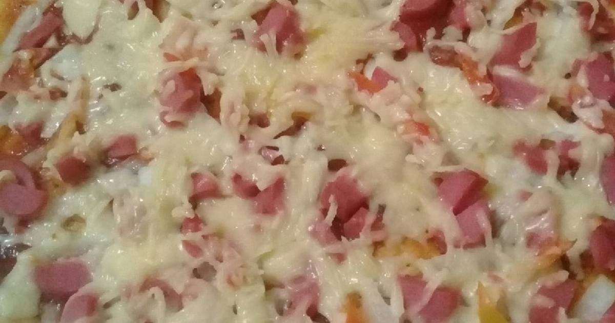 188 Resep Pizza Sosis Keju Meleleh Enak Dan Sederhana Ala Rumahan Cookpad