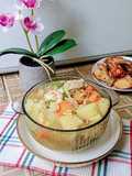 Sup Ayam kaldu udang