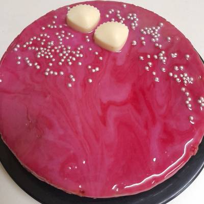 Blue Mirror Glaze Cake: Recipe & Step by Step Video Tutorial