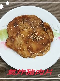 氣炸豬肉片(簡單料理) 的食譜成品照片