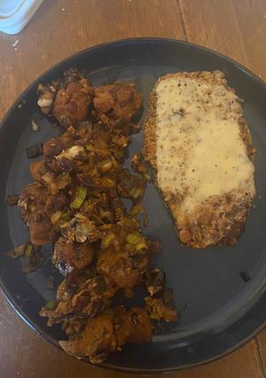 Una foto de Proteína de soja agridulce