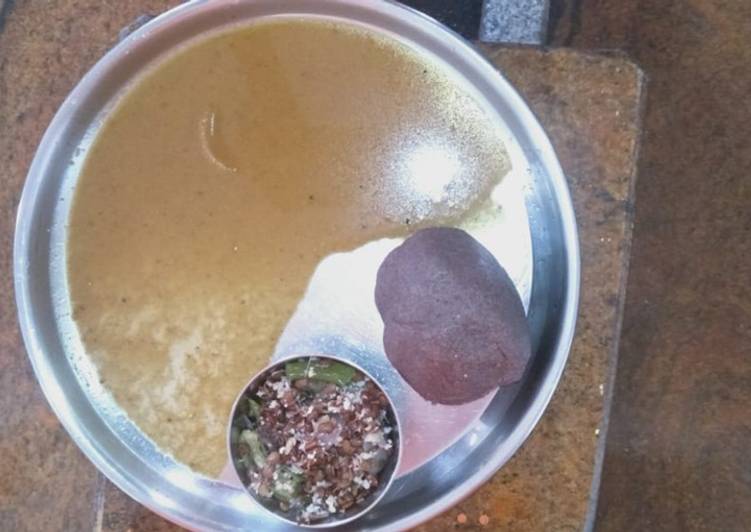 Recipe of Ultimate Horsegram Sambar and Stirfry