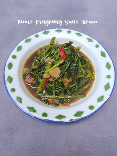 Foto resep Tumis kangkung saus tiram