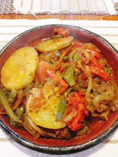 Una foto de Bifes a la criolla