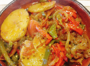 Una foto de Bifes a la criolla