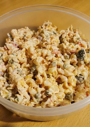 Tésztasaláta recept fotója